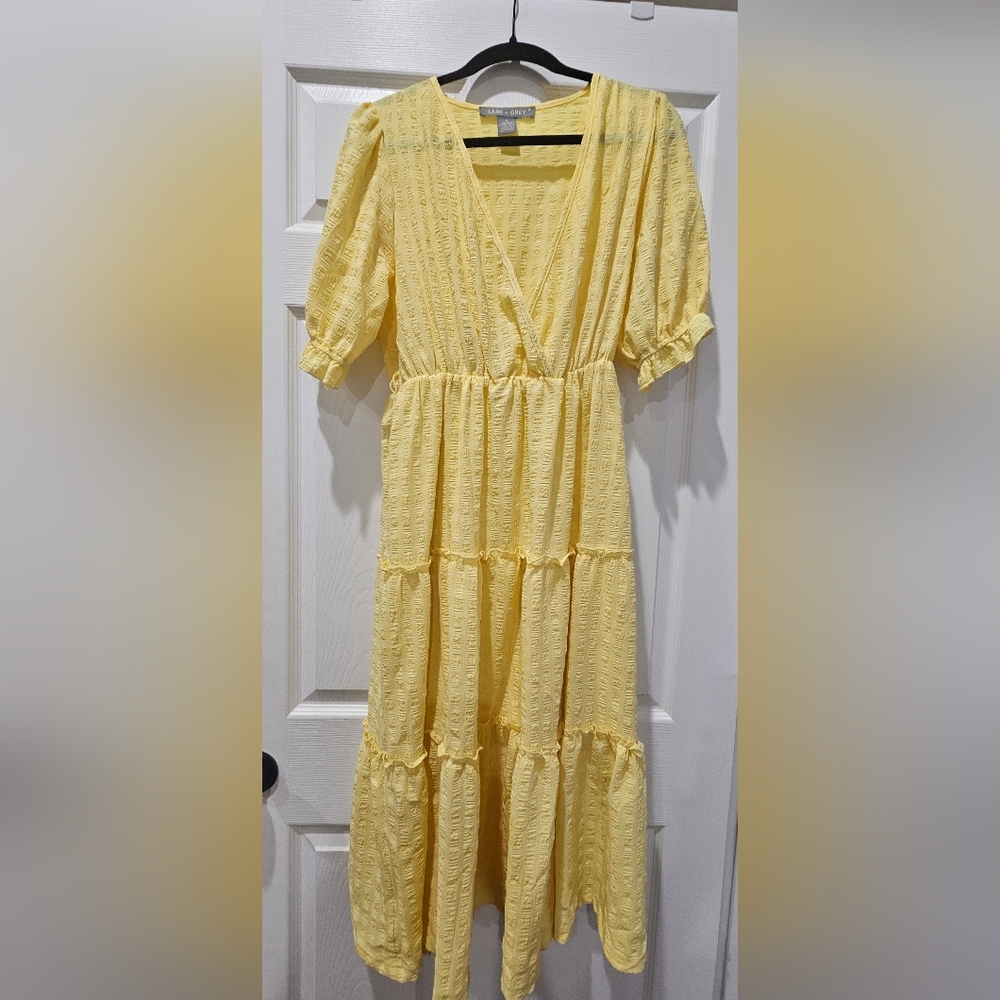 Lark and Grey Yellow Dress